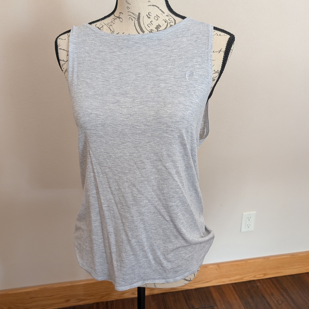 ZYIA Light Gray Sleeveless Tank